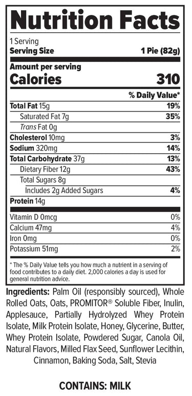 Oatmeal Protein Pie